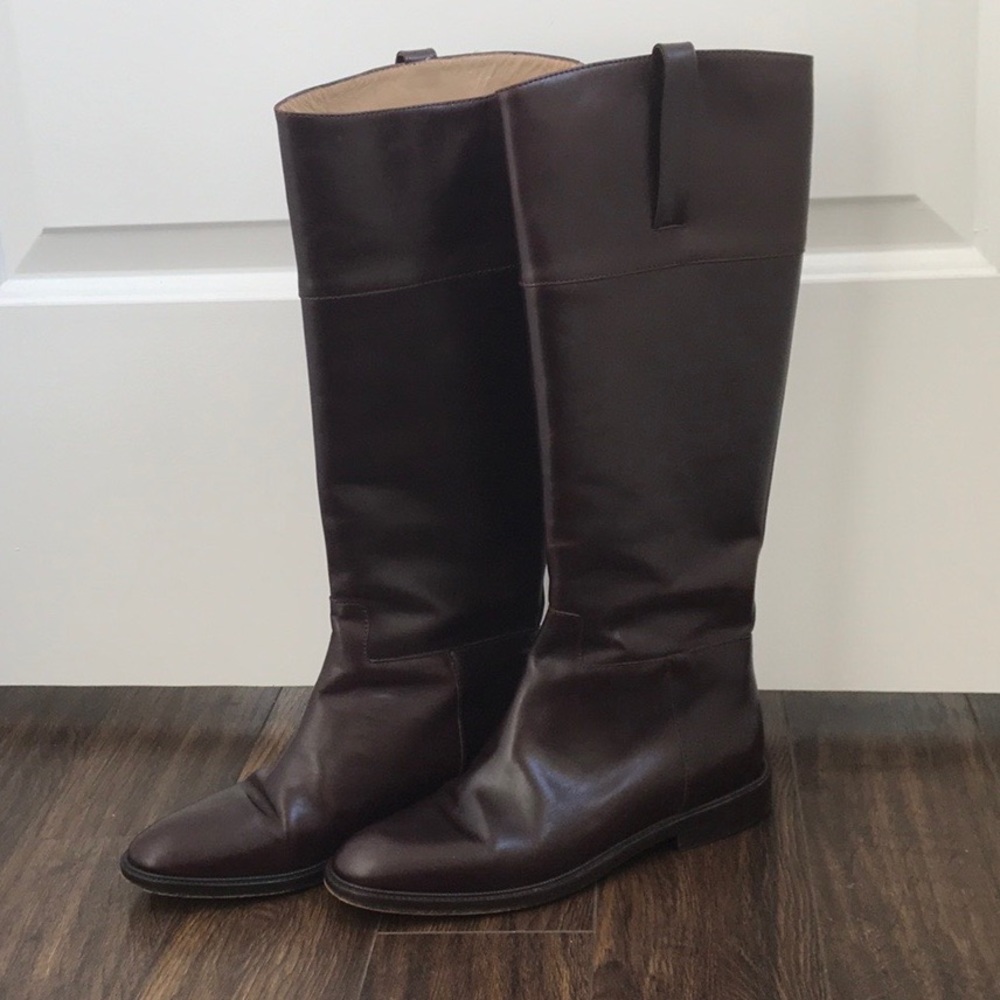 Michael Kors Knee-Length Leather Boots